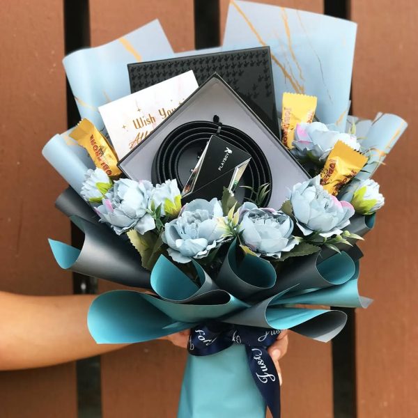 Belt & Chocolate Bouquet