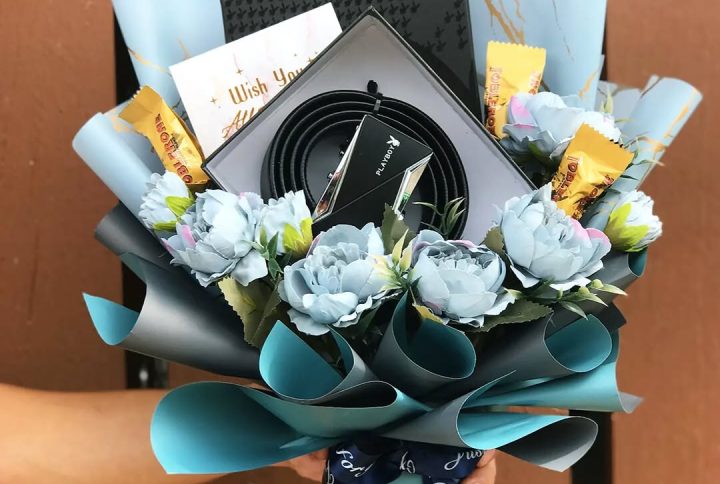 Belt & Chocolate Bouquet
