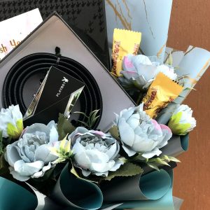 Belt & Chocolate Bouquet